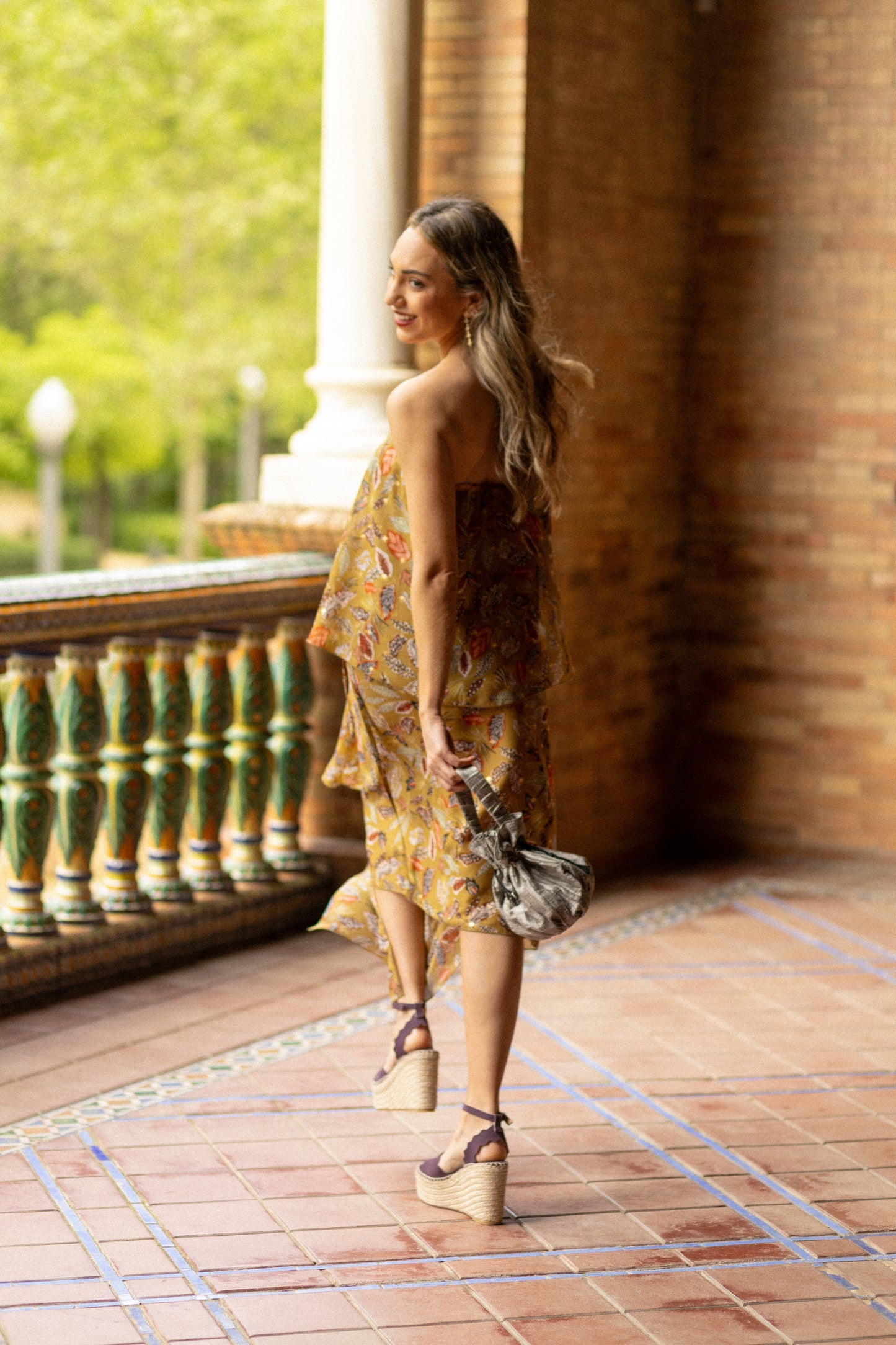 PISTACHIO MATILDE SKIRT
