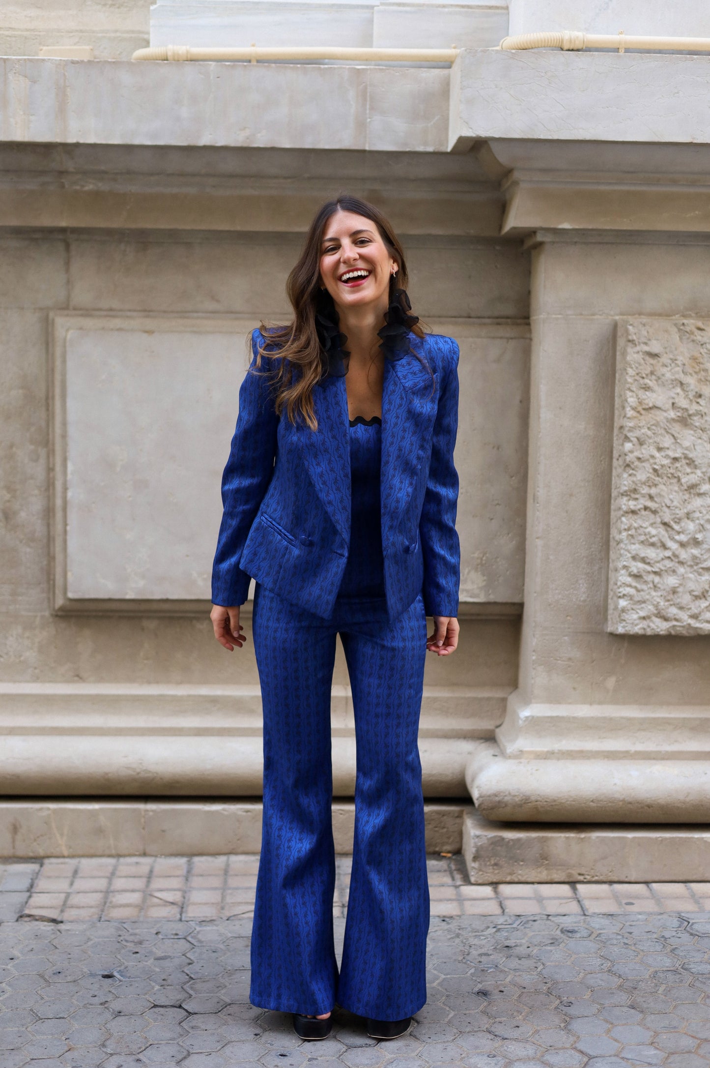 BLUE CASCAIS TROUSERS