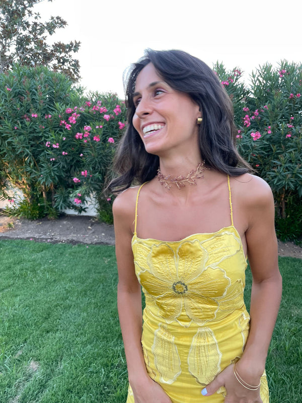 PINK LUCIERNAGA CHOKER