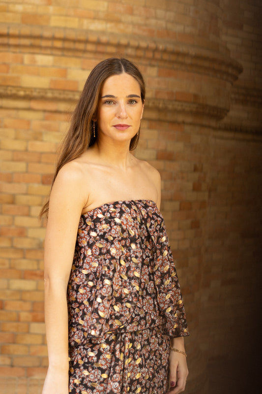 TOP MATILDE NEGRO