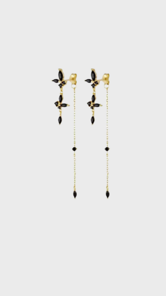 PENDIENTES ORION NEGROS